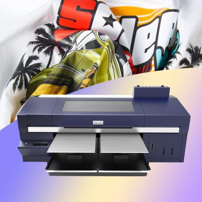 China 1 Minute/Chart DTG EPSON I3200*3 Direct To Print T-Shirt Printer With Eco Friendly Textile Pigment Ink for sale