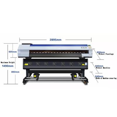 China Impressora de sublimação industrial de 1900 mm para impressão profissional à venda