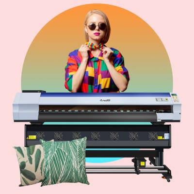 China Impresora de sublimación de colorantes de alta velocidad de impresión de 1900 mm para tejidos textiles en ropa / cortina de ducha en venta
