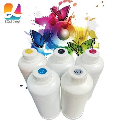 China 1000ML DTF Printer Ink For Professional dtf printer with C/M/Y/K/W color for sale