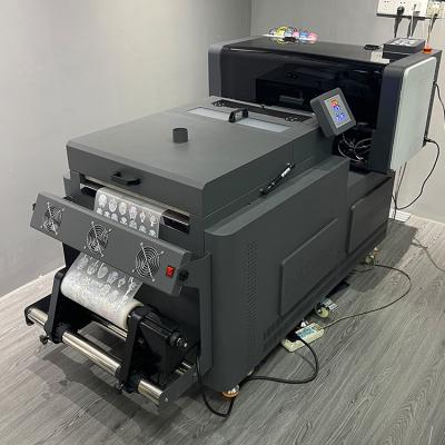 中国 60cm XP600 A3 dual Head DTF Printer Printing Machine with Powder Shaker For Schoolbag/shoes 販売のため