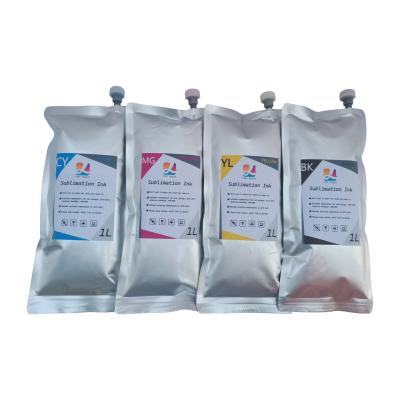 China C/M/Y/K Eco Solvent Ink Water Based For Epson Clothes Printing FOR SUBLIMATION PRINTER for sale