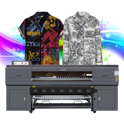 China Textile Fabric Digital Inkjet sublimation paper Printer with i3200*15 heads for sale