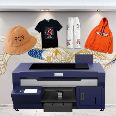 Cina A3 DTG printer direct to garment printing machine DTG T-shirt printer for t-shirts, polos, and other garments in vendita