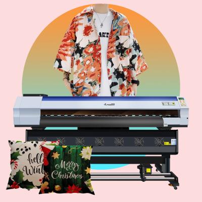 China 1.9m Large Format Textile Sublimation Machine Printer For Mass Textile Fabrics 2 Pass Speed 105m²/h for sale