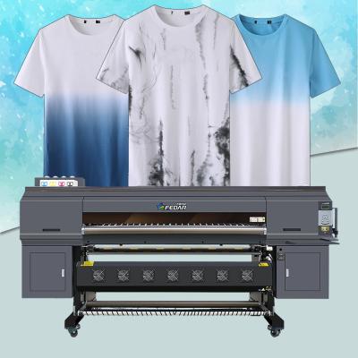 China High speed Fabric Digital Sublimation Printing with 4 I3200A1printheads 1900mm for textile fabrics /curtain for sale