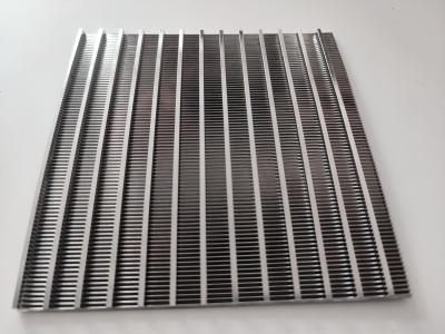 China Support Wire 2*3 Mm Wrap Wire 1.5*2.5mm 0.07 Slot Stainless Steel 316 L Wedge Wire Filter Screen Plates for sale