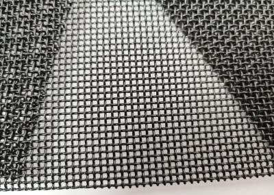 China 9mesh 1.2mm Wire Diameter Stainless Woven Mesh With Black Coating for sale