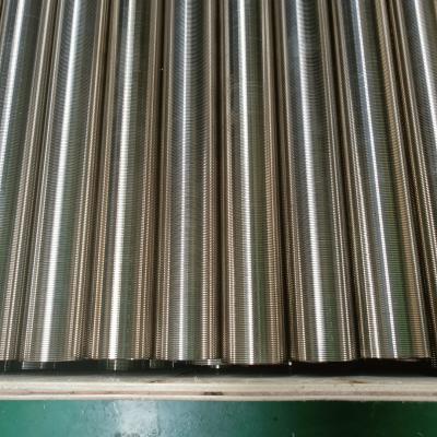 China Ss201 Water Well Slotted Johnson Screen Pipe 10 Inch Plain End for sale
