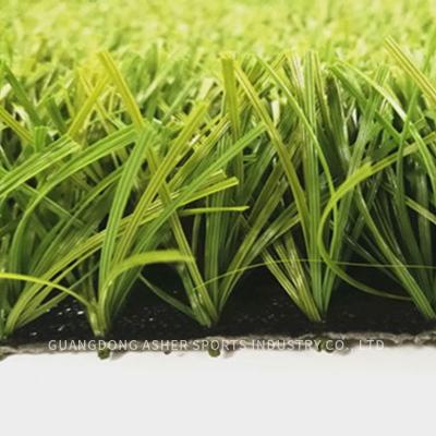 China All Weather Resistant Artificial Football Pitches Stem Shape Grass Turf Type for sale