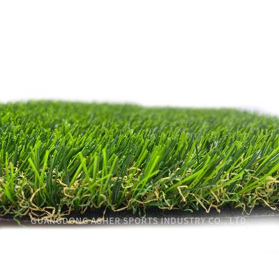 中国 総合的な連結の草のタイル、ポリエチレンの人工的な草16800密度 販売のため