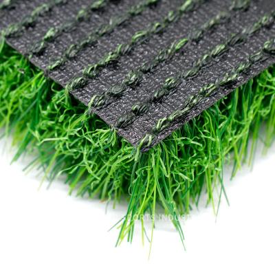 China Ornamental Indoor Natural Artificial Turf 30mm Pile Height Grass Carpet Type for sale