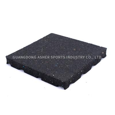 China Anti Fatigue  Gym Rubber Mat Rolls EPDM Material  Interlocking Floor Tiles type for sale