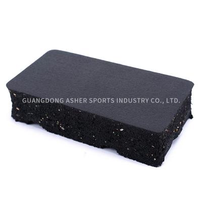 Cina Piastrelle per pavimento di gomma di collegamento di anti slittamento, pavimentazione di gomma 20mm ad alta densità della palestra in vendita
