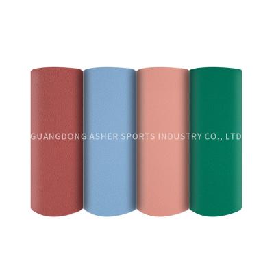 China Shock Absorbing PVC Sports Flooring Interlocking Non toxic Tiles Type for sale
