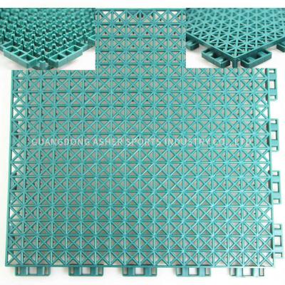 China Recyclable Interlocking Basketball Flooring PP Material Indoor Use for sale