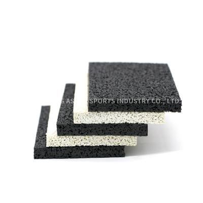 China Flexibile Synthetic EPDM Rubber Running Track 15mm Thickness Flooring Type for sale