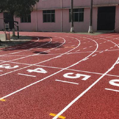 China Fast Installation PU Coating Sandwich System Running Track For Performance Tartan Athlete Track for sale
