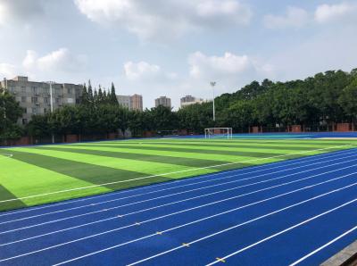 中国 Full PU Synthetic Athletic Track System 13mm 15mm 20mm Durable High Friction And More 販売のため