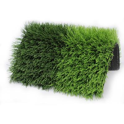 China Premium-Krankheitsbeständig 50mm Pfahlhöhe China Synthetisches Gras Fußballfeld mit PP Net SBR Backing zu verkaufen