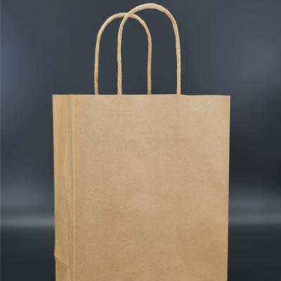 China ODM Personalised Kraft Paper Bags Oversize PP Rope Cotton Grosgrain Handle for sale