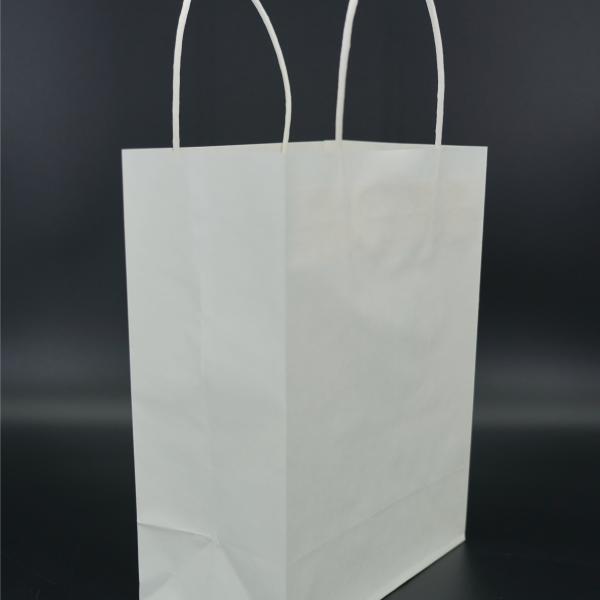 Quality CMYK Pantone Kraft Paper Bags Customized Eco Friendly Kraft Bags for sale