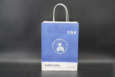 China Premium Custom Paper Gift Bags Recycled Printed Paper Bags With Logo for sale