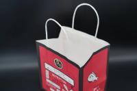 Quality Extra Large Wide Bottom White Kraft Paper Bags Printing Customized for sale