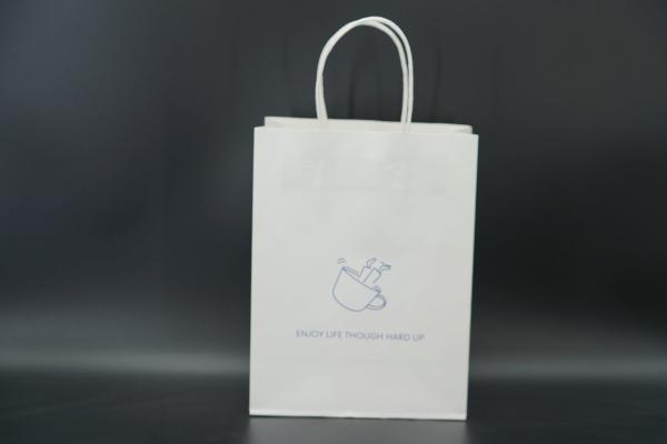 Quality Versatile Premium Custom Printed Paper Bags Biodegradable With Twisted Handles for sale