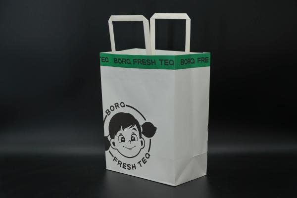 Quality Cartoon Pattern Eco Paper Bags Lightweight Biodegradable Paper Bags for sale