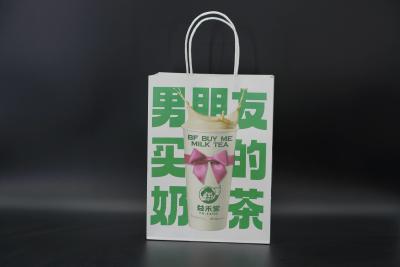 China Recyclable Custom Printed Kraft Paper Bags Premium Lightweight for sale