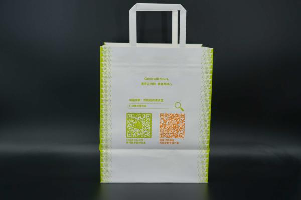 Quality Kraft Cardboard Paper Bag Eco Cartoon Graphic Biodegradable for sale