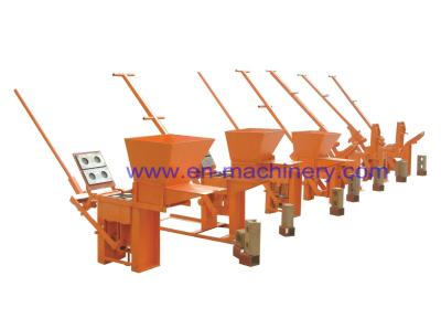 China Soil Block Making Machine Price South Africa 2-40 No Power Manual Operate for sale