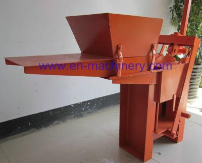 China Low Cost to Build House 2-40 Manual Clay Brick Pressing Machine Block Making Machine for sale