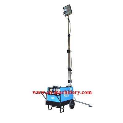 China Construction Machinery Portable Light Tools Led Light Tower Machine for sale