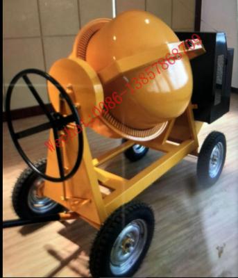 China Mobile Concrete Mixer Machine 350L Small Gasoline Diesel Seft-Load Concrete Mixer for sale