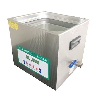 China 28-40KHZ Dual Frequency Ultrasonic Cleaner Machine 15L Tank Capacity for sale