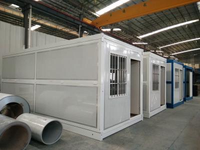 China Galvanized Steel Frame Fireproof Foldable Container House for sale