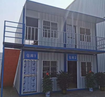 China Fire Resistant Removable Prefabricated Foldable Container House for sale