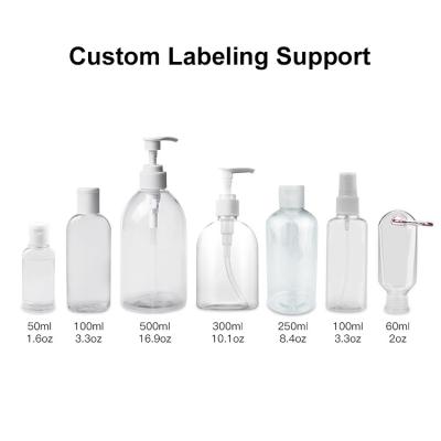 China Glossy Finish Round Sterilized Lotion Bottle Pump Dispenser for sale