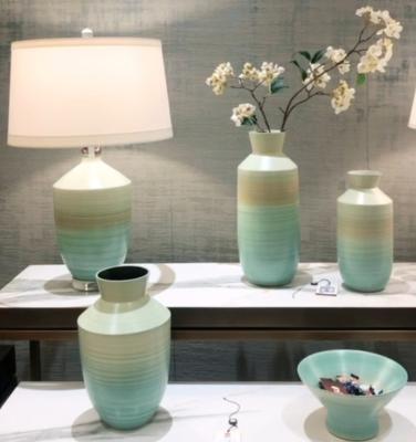 China Vaso decorativo da porcelana da flor nórdica da tabela do estilo à venda