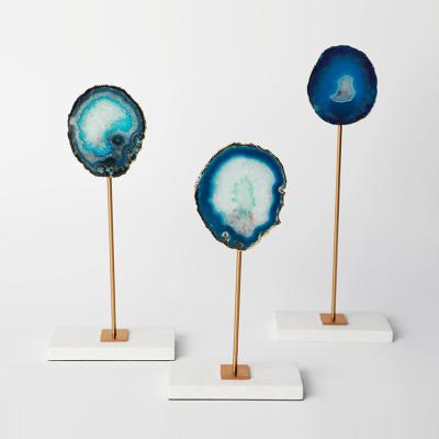China Ágata tablero baja de mármol contemporánea Art Craft decorativo en venta