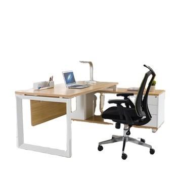 China ISO Modern Metal Steel 74cm Executive Office Desk Set for sale