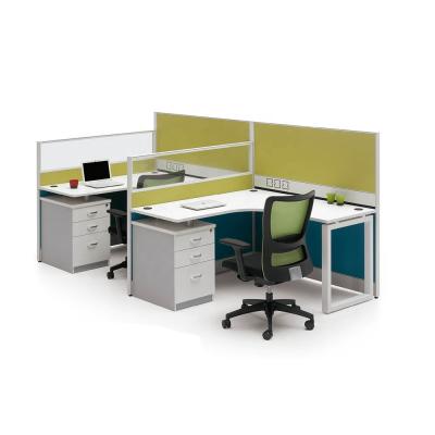 China Adjustable Height MFC Fabric Office Desk Partition Screens for sale