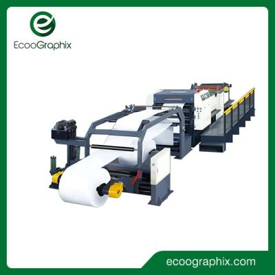 China High Speed Paper Sheeter Cutting Machine GM-1400 Ecoographix for sale