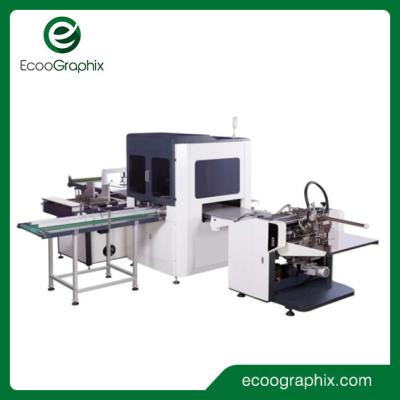 China Automatic High Speed Rigid Box Machine Multifunction Visual Positioning for sale