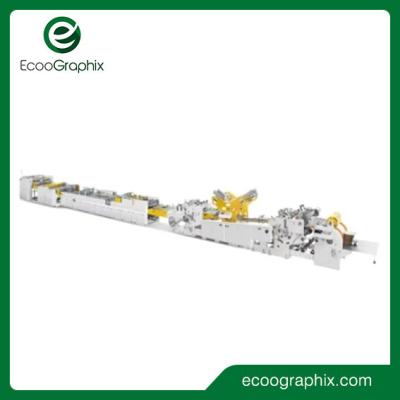 중국 Ecoographix Automatic Paper Bag Making Machine 판매용