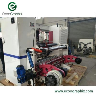 China Automatic Slitting Rewinding Machine For Thermal Paper Ecoographix 110m/Min for sale