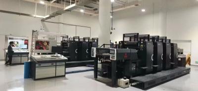 Китай 4-цветной книжный офсетный принтер малого формата продается