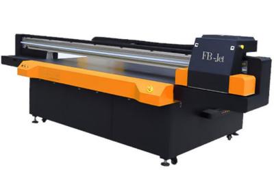 China 2500mm*1300mm 58sqm/H High Resolution Flatbed UV Printer for sale